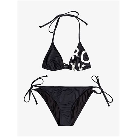 Roxy Beach Classics Tie Side Bikini Black Dressinn