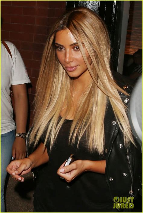 Kim Kardashian Reveals Her New Blonde Hair Is Really A Wig Photo Kim Kardashian