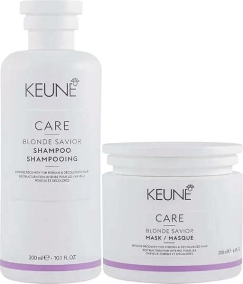Kit Keune Blonde Savior Shampoo ml Máscara ml