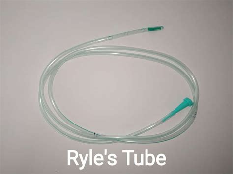 Medical Grade Pvc Ryles Tube For Hospital At Rs 5piece In Bhavnagar