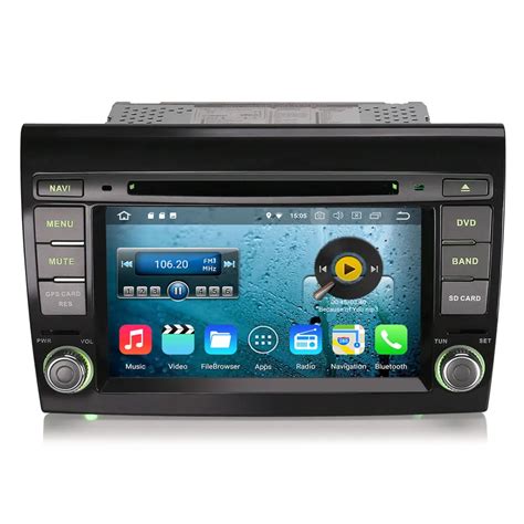 7 Android 8 0 Oreo OS Car DVD GPS Radio For Fiat Bravo 2007 2014 With