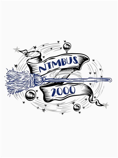 "Nimbus 2000" T-shirt by flavioalvesfks | Redbubble