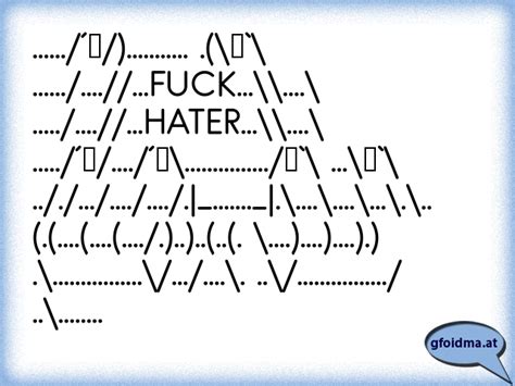 HATER S FUCK YOU Österreichische Sprüche und Zitate