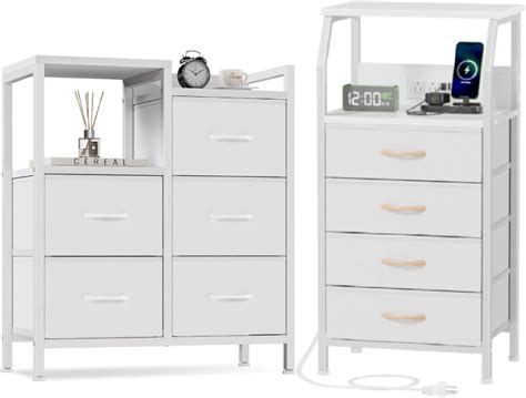 Amazon Furnulem Dresser And Night Stand Sets White Dresser For