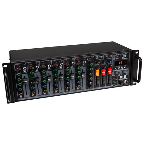jb systems liverack  table de mixage rackable  pouces av bax