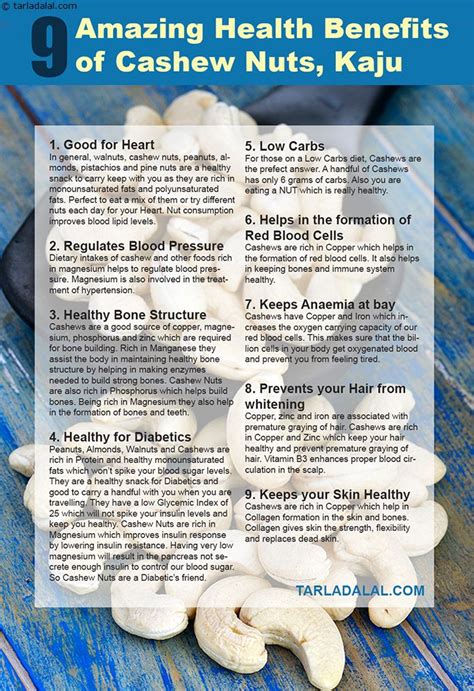 amazing health benefits  cashew nuts kaju cashews benefits