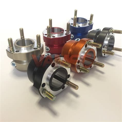 kart aluminium rear wheel hub dxmm key mm vamec