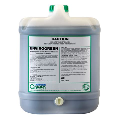 Envirogreen Multipurpose Cleaner Degreaser 20l Ward Packaging