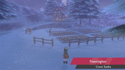 Pokémon Sword 199 The Crown Tundra DLC Freezington YouTube