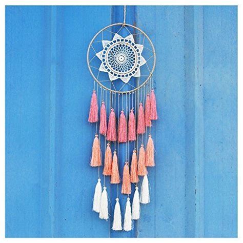 Artilady Macrame Dream Catchers For Bedroom Tassel Wall Hanging