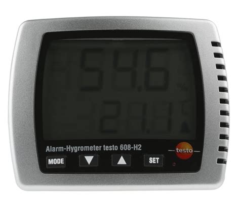 0560 6082 Testo | Testo 608-H2 Digital Hygrometer, ±2 %RH Accuracy, +70 ...