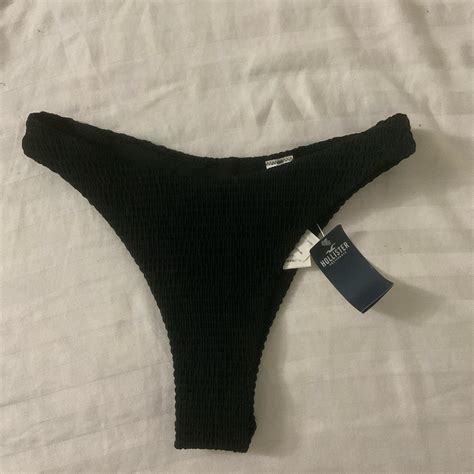 Hollister Bikini Bottom High Leg Brand New Depop