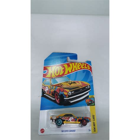 Jual Hot Wheels Copo Camaro Kuning Tampo Camaro Shopee Indonesia