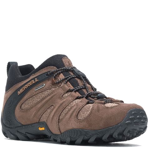 Merrell Mens Chameleon 8 Stretch Wp Hiking Shoes Earth Elliottsboots