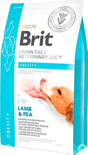 Ветеринарні дієти Бріт для собак. Сухий корм Brit VD Obesity Dog ...