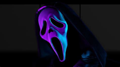 Mmd Model Dl Ghostface By Karlvondonitz Ghostface Purple Hd Wallpaper