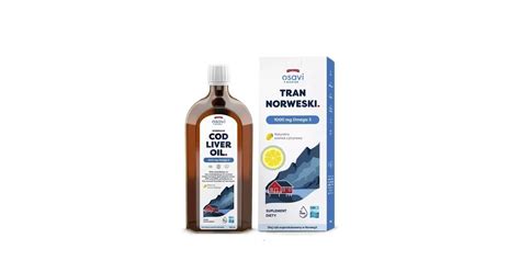 Osavi Tran Norweski Omega 3 1000 Mg Smak Cytrynowy 500 Ml Opinie