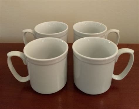 Four Mugs Williams Sonoma Pantry Essentials EBay