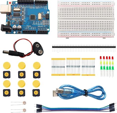 Kit De Iniciaci N Electr Nico Para Uno R Arduino Placa De Circuito