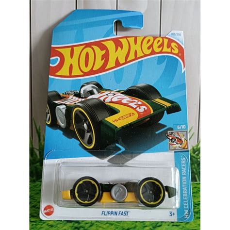 Hot Wheels Hijau Flippin Fast Green