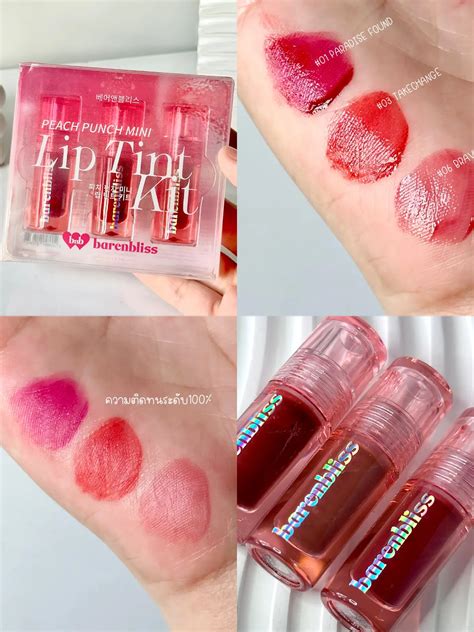 barenbliss Peach Punch Mini Lip Tint Kit เซตลป แกลเลอรทโพสตโดย