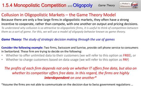 Monopolistic Competition And Oligopoly Monopolistic Competition