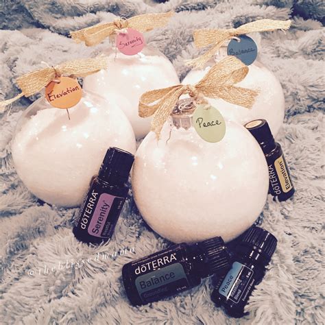 Diy Spa Ornaments And T Pairing Ideas Using Doterra Essential Oils