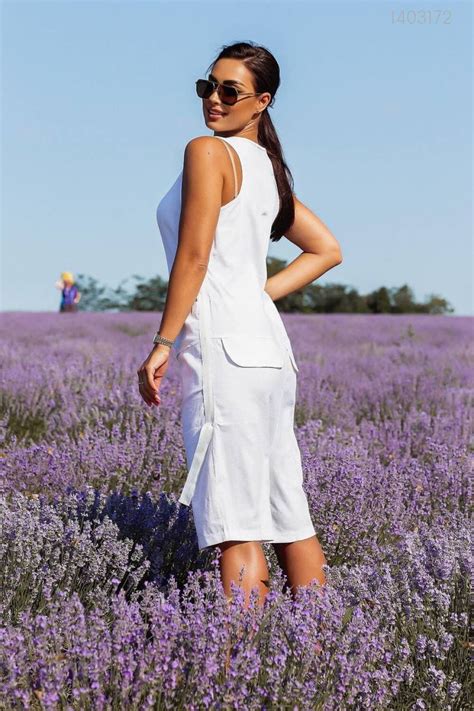 Купить белый комбинезон Чанг | в интернет-магазине PEONY.ua