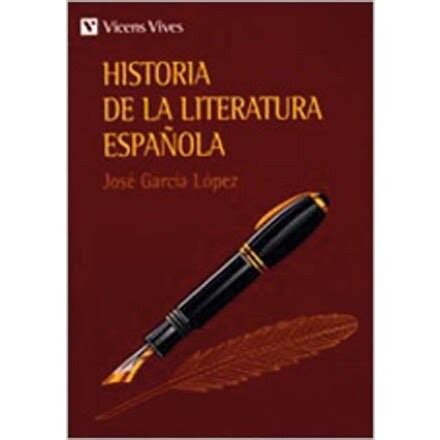 Historia De La Literatura Espa Ola Tapa Blanda VICENS VIVES El