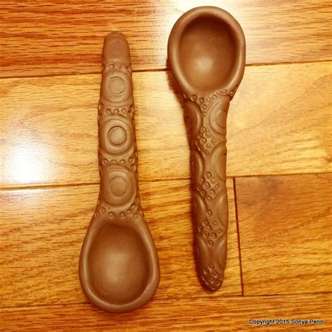 1000 Images About Ceramic Clay Spoons Handmade By Sonya Penn On Pinterest