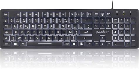 Perixx Periboard 317 AZERTY FR Toetsenbord Met Extra Grote Letters