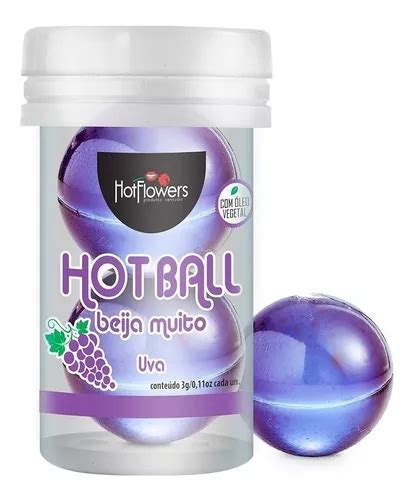 Hot Ball Bolinha Explosiva Sabores Esquenta Esfria Lubrifica Mercadolivre
