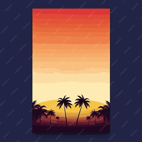 Premium Ai Image Tropical Frame