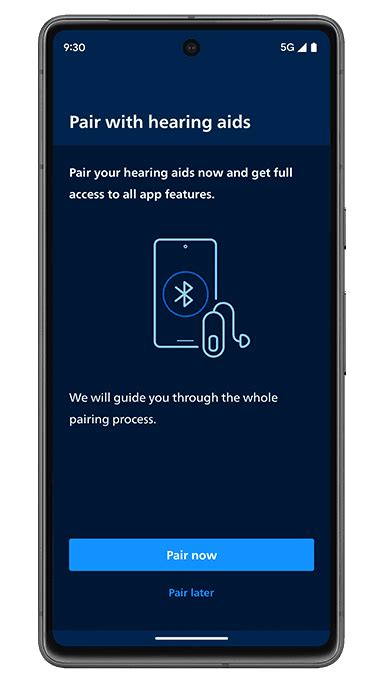 how to connect hearing aid to android phone