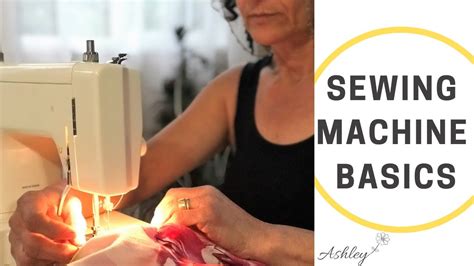 How to Use a Sewing Machine 🧵 | Easy Beginner Tutorial - YouTube