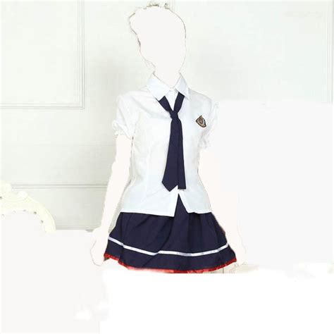 Jual Sale Lingerie Sexy Set Cosplay Murid Pelajar Pramugari Seragam A Wanita Readyy