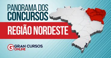 Panorama Dos Concursos Nordeste