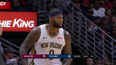 Demarcus Cousins Racks Up A Triple Double Against The Cleveland