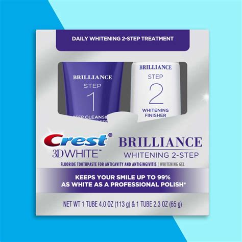 Crest Brilliance 2 Step Toothpaste & Whitening Gel System
