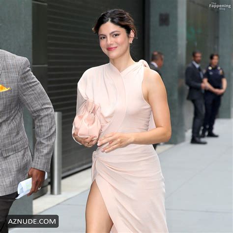 Monica Barbaro Sexy Flashes Her Hot Tit And Flaunts Her Beautiful Legs While Attending Live With