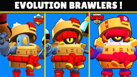 EVOLUTION OF BRAWLERS Brawl Stars Before After YouTube