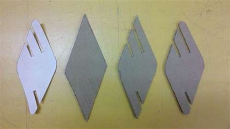 Модульная ширма из картона своими руками