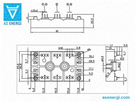 Skd Three Phase Diode Bridge A V Datasheet And