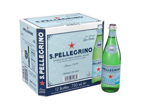 San Pellegrino Вода Минеральная Газированная 750мл. 12шт - купить с ...