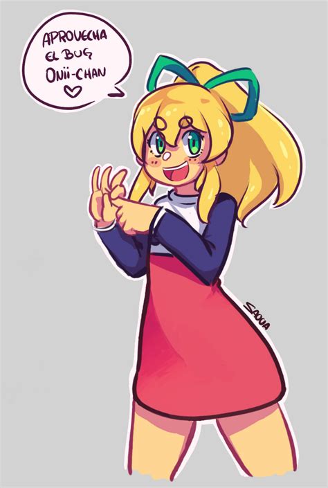 Roll Megaman By Vzsaova On Deviantart