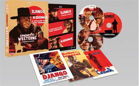 Osta Cult Spaghetti Westerns Collection Blu Ray hyvään hintaan