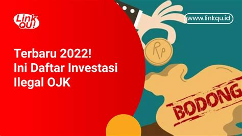 Terbaru Ini Daftar Investasi Ilegal Ojk Linkqu