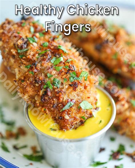 Healthy Chicken Fingers – D.K.H