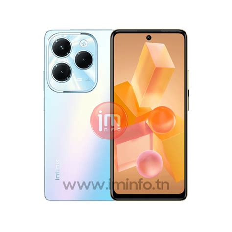 Infinix Hot Pro FF Bleu Puissance et Élégance dans un Design Irrésistible