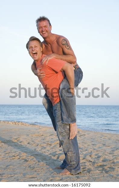 Happy Laughing Gay Couple Having Fun Stock Photo Shutterstock